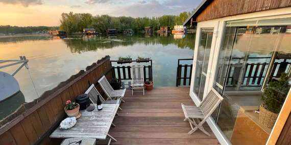 Netradičné ubytovanie na hausbóte v Bratislave – jedinečný zážitok na vode/Bratislava - Dunaj