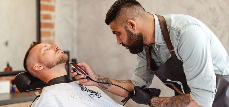 Pánsky barber strih, Queen full service alebo darčekový poukaz v Queen Barber Košice
