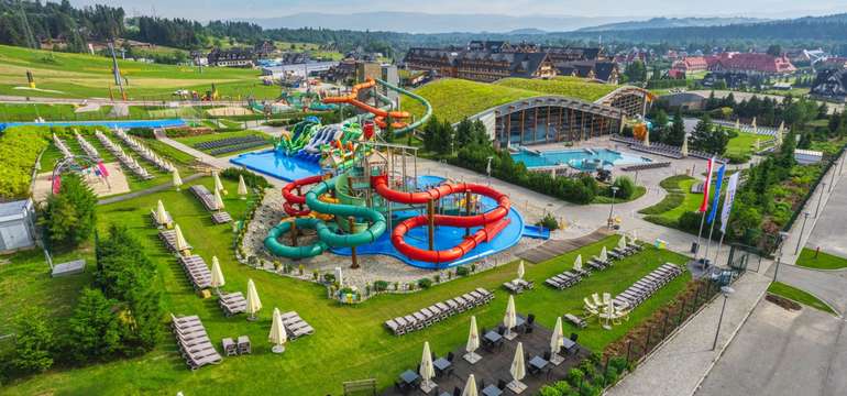 Zábavní park lázní Terma Bania