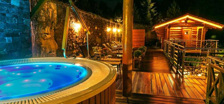 Wellness terasa v Kontakt Wellness Hoteli****