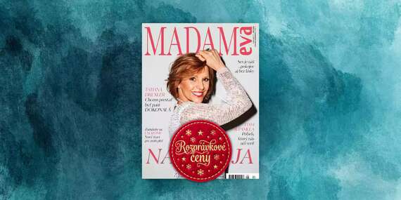 EXTRA CENY: Ročné predplatné mesačníka MADAM EVA/Slovensko