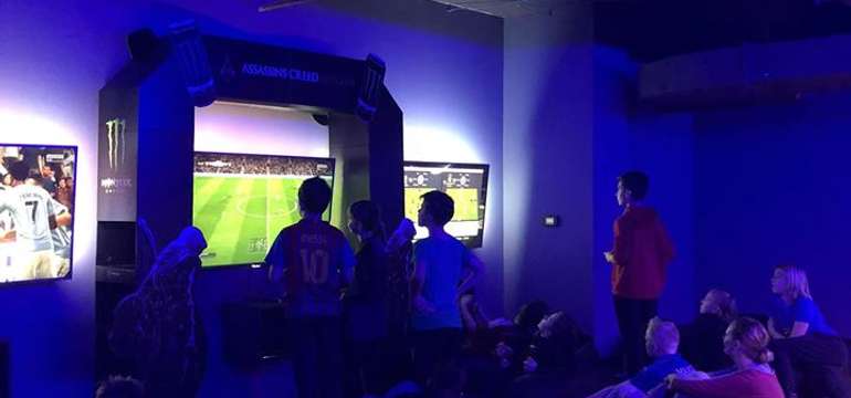 SWAT laser aréna v Bratislave.