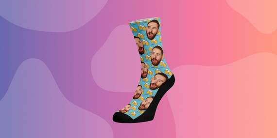 Personalizované ponožky s vašou fotkou/Slovensko