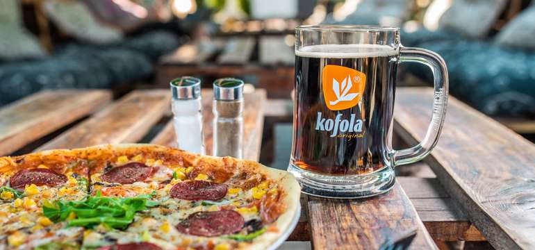 Veľká Kofola k pizzi