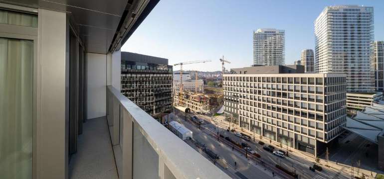 Eurovea Tower Apartment - balkón