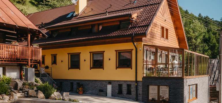 Penzion SKI Jezersko*** nedaleko Bachledky s stravou a wellness