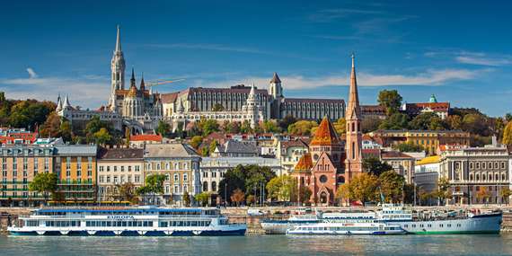 Plavba po Dunaji v Budapešti s Danube Flow/Maďarsko - Budapešť