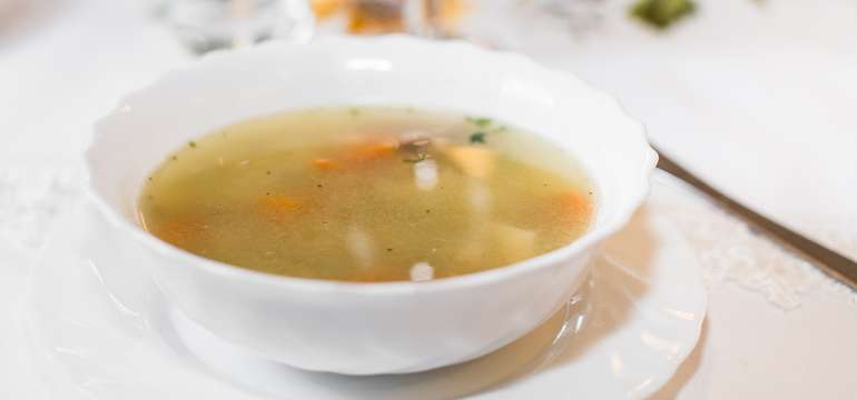Polievka - Degustačné menu pre 2 osoby z reštaurácie Husacina u Galika
