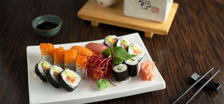 Sushi set Oshibori 16 ks pre 1 osobu