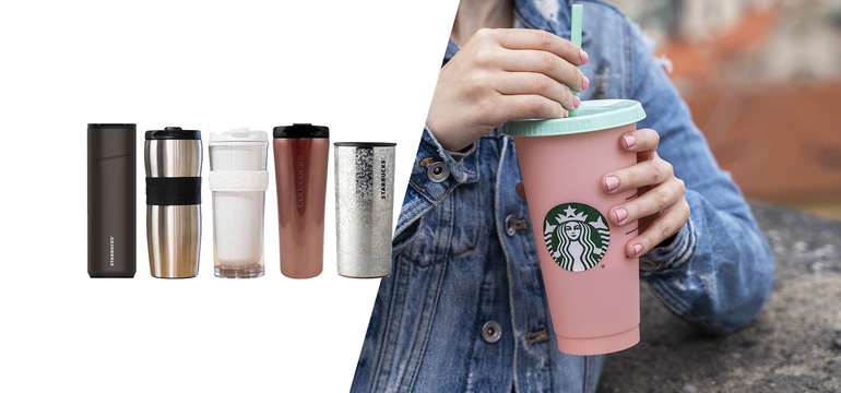 Starbucks oslavuje! 50 % zľava na vybraný merch + ľubovoľný nápoj veľkosti Tall zadarmo 