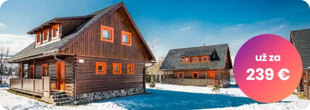 Dovolenka v dreveniciach Sojka resort