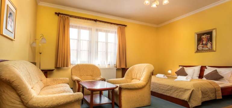 Priestranný apartmán v hoteli U Leva v Levoči 