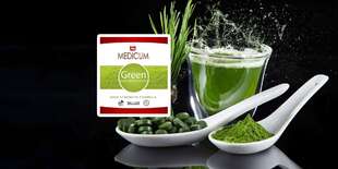 Jačmeň, chlorella a spirulina 3 v 1 prášok na imunitu