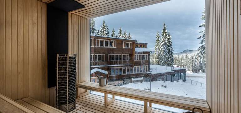 Exteriérové wellness s výhľadmi