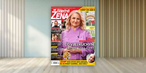 BLACK FRIDAY: Ročné predplatné týždenníka Báječná žena + Báječná žena Špeciál/Slovensko