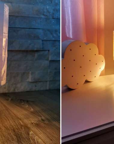 Lampa s vlastným motívom - rozžiarte svoje fotografie
