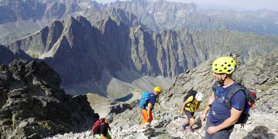 Skupinový výstup na Malý Ľadový štít, Baranie Rohy či Širokú Vežu vo Vysokých Tatrách s horským sprievodcom/Vysoké Tatry