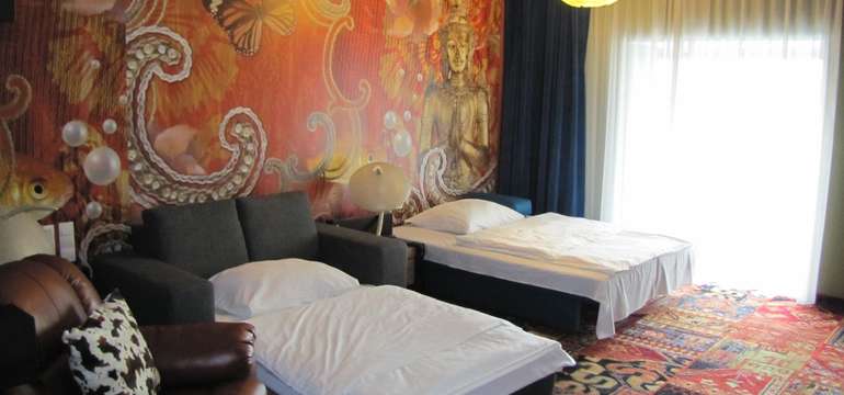 Bordó apartmán hotela Lenart**** je ideálny pre rodiny aj biznis pobyty