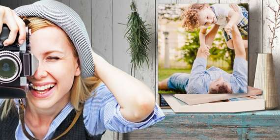 Tlač fotografií na fotoplátno – množstvo rozmerov na výber/Slovensko