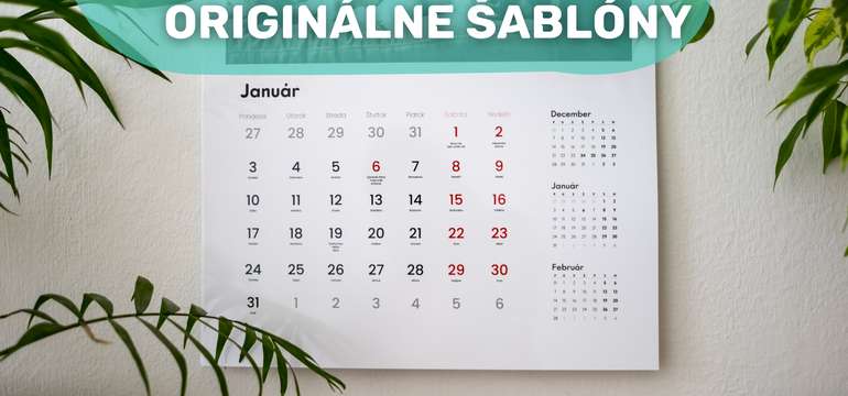 Stolové a nástenné fotokalendáre s vlastnými fotkami od Typocon