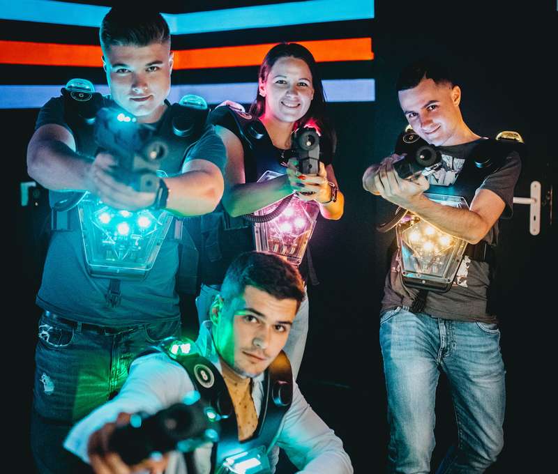 Akčná Laser Game