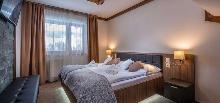 Apartmán s troma spálňami