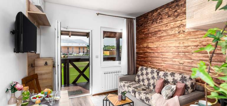 Dvojizbový apartmán M s kuchyňou a spálňou