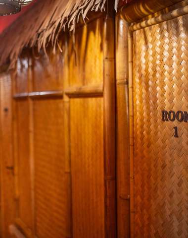 Interiér salóna Sky Ban Pai Thai 