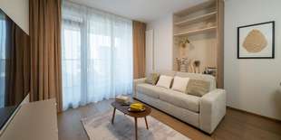 Eurovea Tower Apartment - obývačka