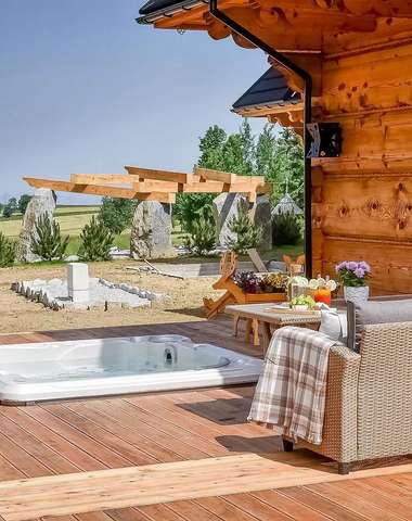 Luxusné domy Osada Gòralska Ostoja s privátnym wellness pri Zakopanom