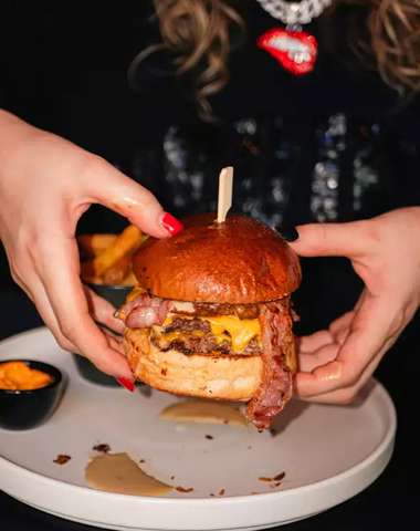 BaconJam Smash Burger Menu