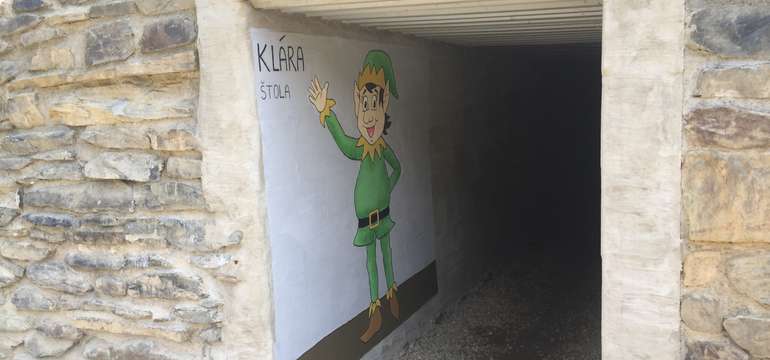 Podzemné bludisko je súčasťou Detského parku škriatka Hrubíka