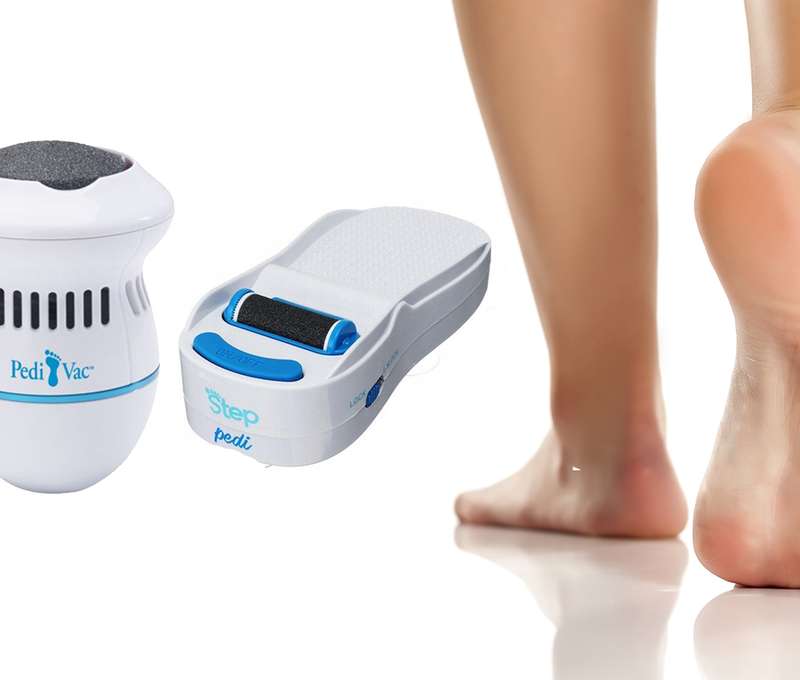 Pedi Vac domáca pedikúra alebo Step Pedi Elektrický pilník