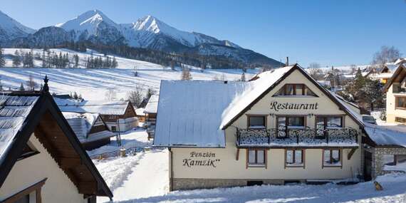 Resort Kamzík*** v Ždiari s raňajkami a neobmedzeným wellness v srdci Belianskych Tatier/Belianske Tatry - Ždiar