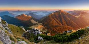 Počas pobytu sa môžete vydať na túru a užiť si aj takúto panorámu