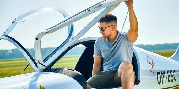 Zážitkový let s Cloud Adventures s možnosťou pilotovania pre 1 osobu/Letisko Trnava (Boleráz) alebo Letisko Dubová