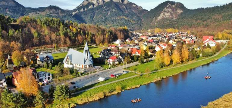 Národní park Pieniny nabízí mnoho turistických tras v nádherné přírodě