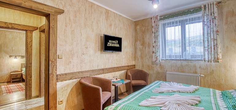 Penzion Ždiaranka, Rustikální rodinný pokoj 2+2