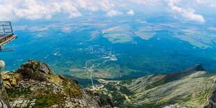 Penzión Encián stojí len 200 m od lanovky na Lomnický štít