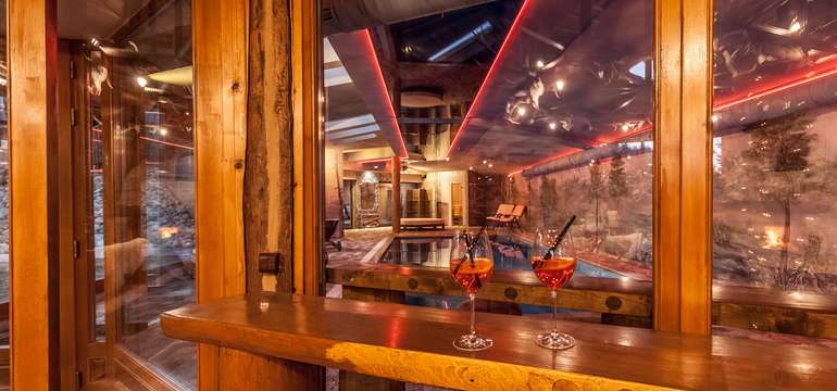 Bar v Wellness Mountain Cottage CEDER