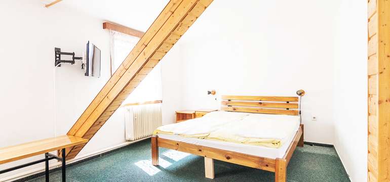 Světlé a prostorné pokoje vám zajistí pohodlné bydlení