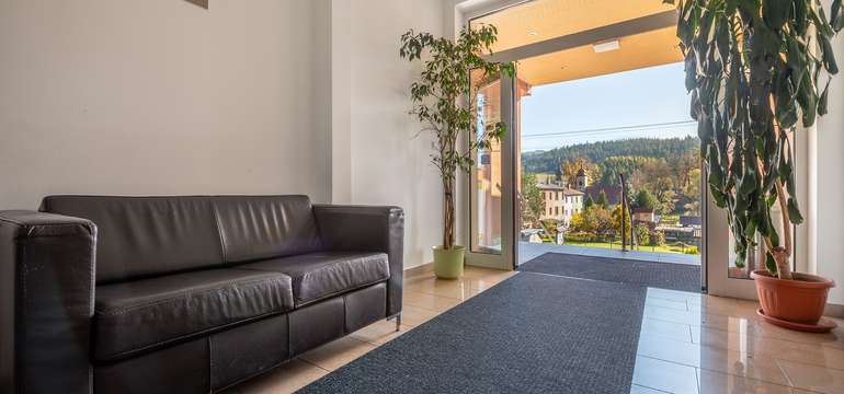 Hotel Lučivná s výhledem na Vysoké Tatry