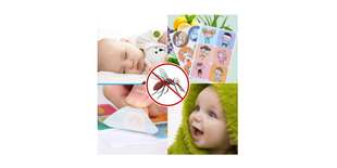 Prírodný repelent proti komárom vonku – 72 náplastí