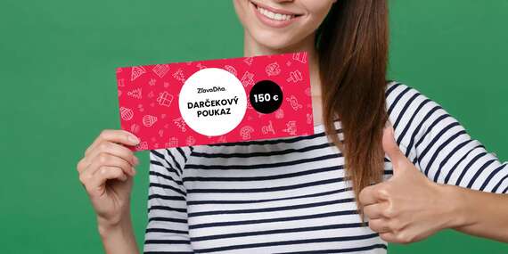 BLACK FRIDAY: Darčekový poukaz na nákup na ZľavaDňa - darček plný zážitkov/Slovensko