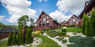 Mountain Resort Chalets s jacuzzi na terase