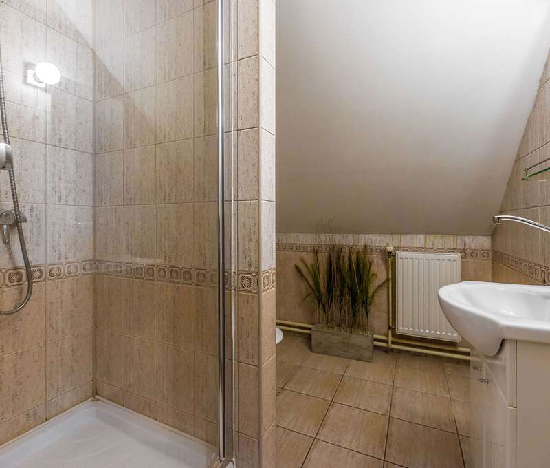 Kúpelňa v Boutique Hotel Empress**** 