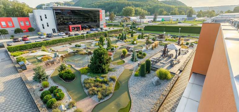 HOTEL TENIS je súčasťou jedinečného areálu CITY RESORT