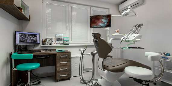 Dentálna hygiena s pieskovaním v zubnej ambulancii Qualident/Košice