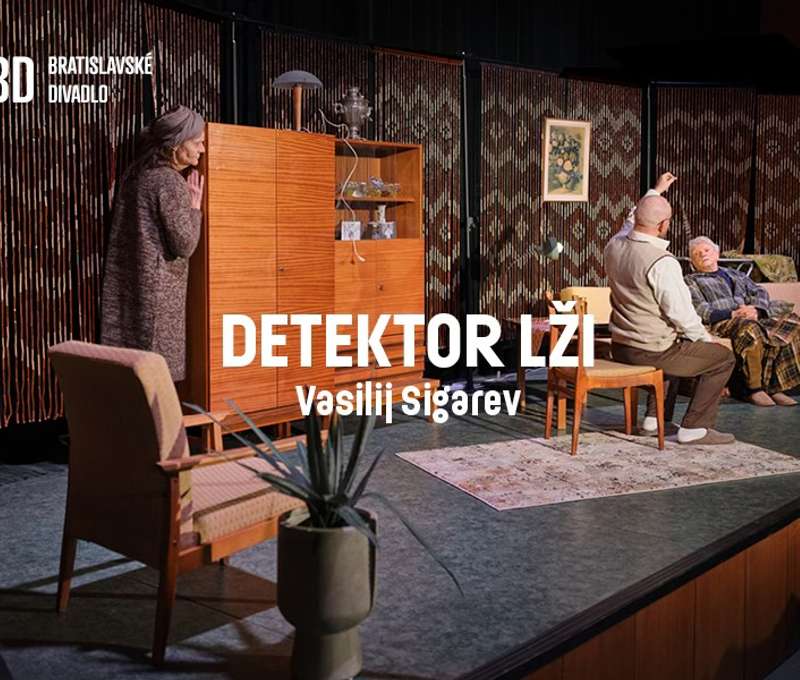 Vstupenka na drsnú komédiu Detektor lži v SUD - Slovenskom umeleckom dvore v Petržalke