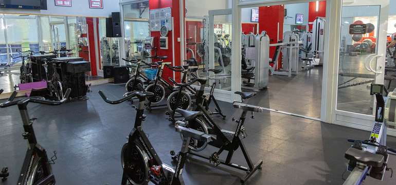Fitness centrum v AquaCity Poprad